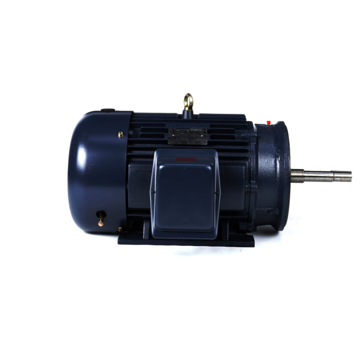 Close-Coupled Pump Motor, 25 & 20 HP, 3 Ph, 60 & 50 Hz, 230/460 & 190/380 V, 1800 & 1500 RPM, 284JP Frame, TEFC