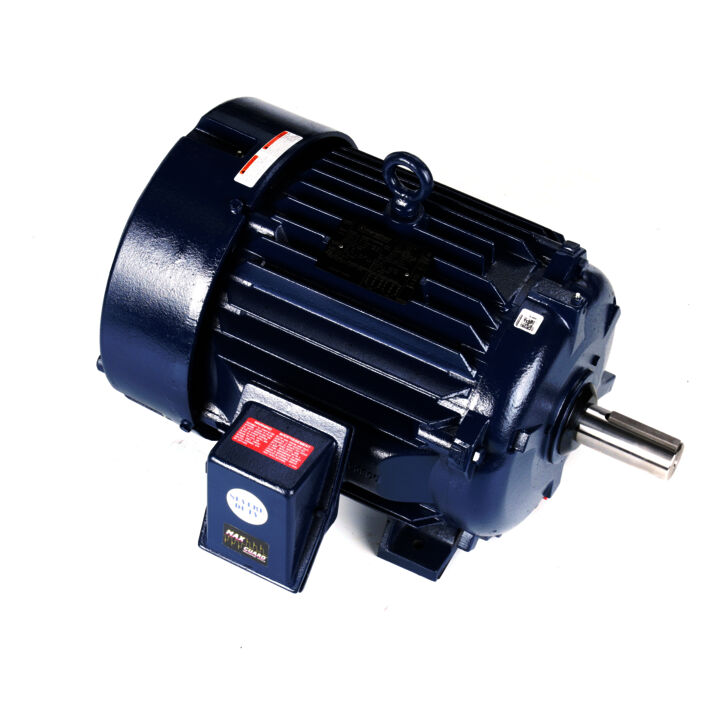 Severe Duty Motor, 25 & 20 HP, 3 Ph, 60 & 50 Hz, 230/460 & 190/380 V, 1800 & 1500 RPM, 284T Frame, TEFC