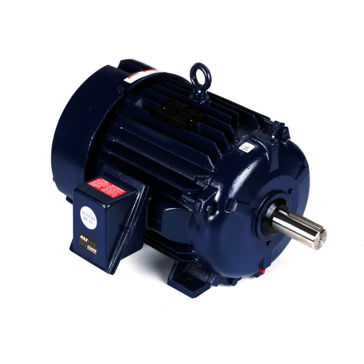 Severe Duty Motor, 25 & 20 HP, 3 Ph, 60 & 50 Hz, 230/460 & 190/380 V, 1800 & 1500 RPM, 284T Frame, TEFC