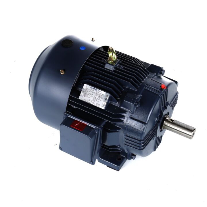 General Purpose Motor, 25 & 20 HP, 3 Ph, 60 & 50 Hz, 230/460 & 190/380 V, 1800 & 1500 RPM, 284T Frame, TEFC