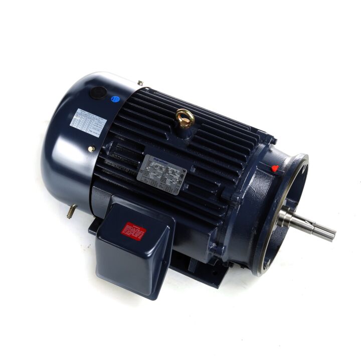 Close-Coupled Pump Motor, 15 & 10 HP, 3 Ph, 60 & 50 Hz, 230/460 & 190/380 V, 1200 & 1000 RPM, 284JMV Frame, TEFC