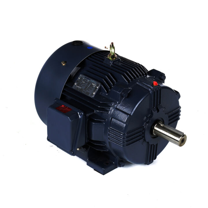 General Purpose Motor, 25 & 20 HP, 3 Ph, 60 & 50 Hz, 230/460 & 190/380 V, 1800 & 1500 RPM, 284T Frame, TEFC