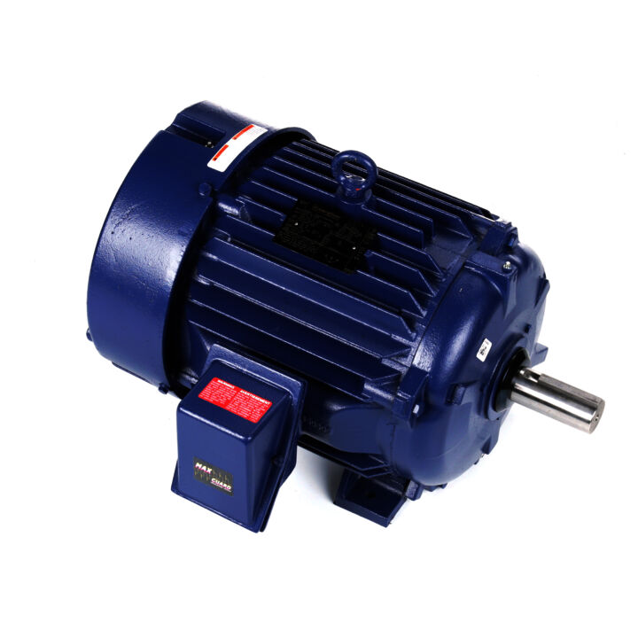 Severe Duty Motor, 15 HP, 3 Ph, 60 Hz, 460 V, 1200 RPM, 284T Frame, TEFC