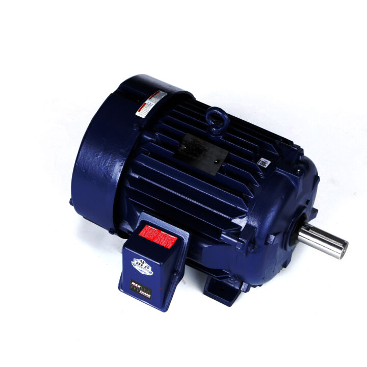 Severe Duty Motor, 25 HP, 3 Ph, 60 Hz, 460 V, 1800 RPM, 284T Frame, TEFC