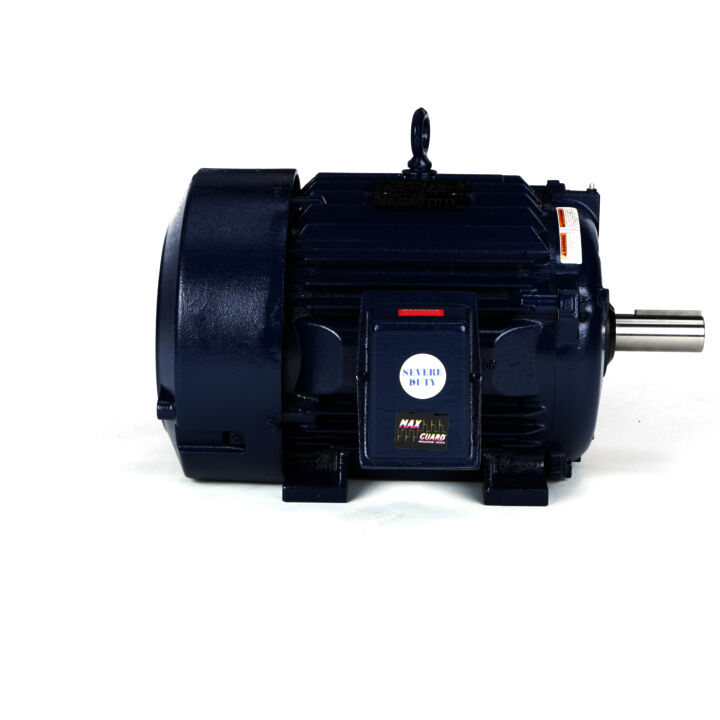 Severe Duty Motor, 25 HP, 3 Ph, 60 Hz, 230/460 V, 1800 RPM, 284T Frame, TEFC