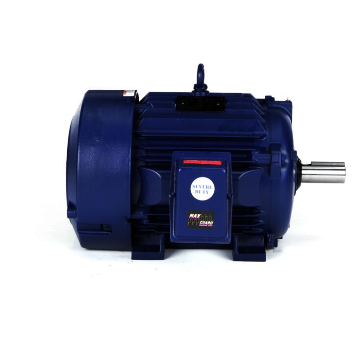 Severe Duty Motor, 25 HP, 3 Ph, 60 Hz, 460 V, 1800 RPM, 284T Frame, TEFC