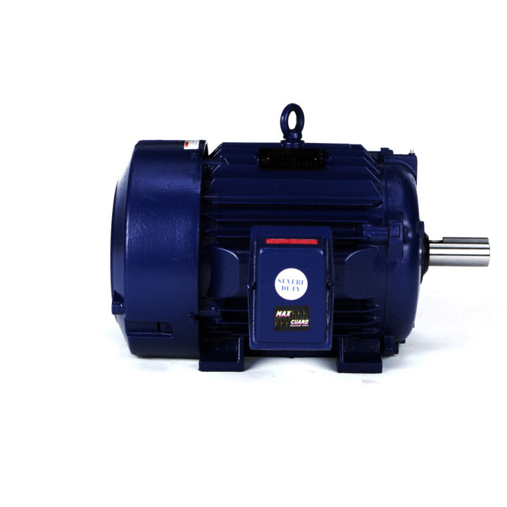 Severe Duty Motor, 15 HP, 3 Ph, 60 Hz, 230/460 V, 1200 RPM, 284T Frame, TEFC