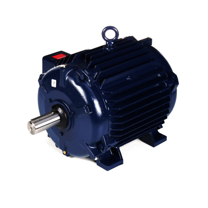 Severe Duty Motor, 25 & 20 HP, 3 Ph, 60 & 50 Hz, 230/460 & 190/380 V, 1800 & 1500 RPM, 284TV Frame, TEAO