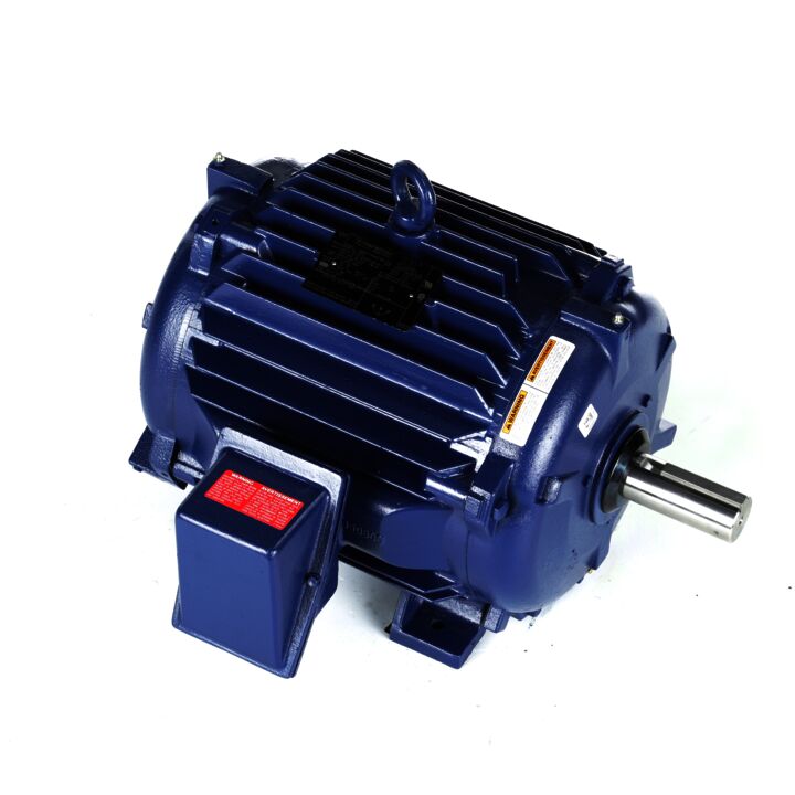 Multispeed Motor, 15 HP, 3 Ph, 60 Hz, 460 V, 1200 RPM, 284T Frame, TEAO