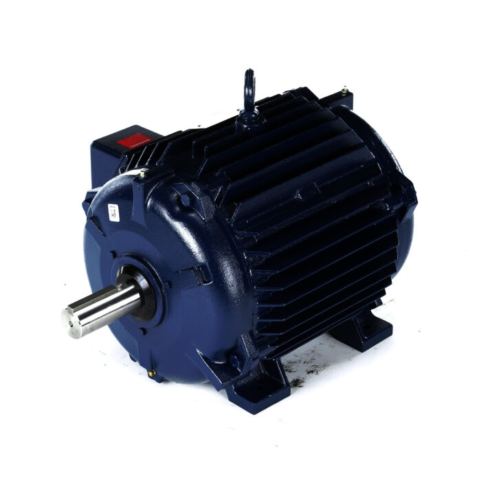 Multispeed Motor, 10 HP, 3 Ph, 60 Hz, 575 V, 900 RPM, 284T Frame, TEAO