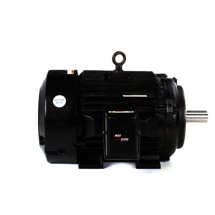 Fan & Blower Motor, 30 HP, 3 Ph, 120 Hz, 460 V, 1800 RPM, 286TC Frame, TEFC