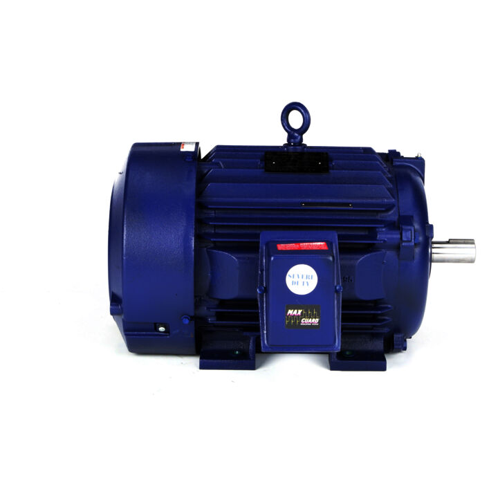 Severe Duty Motor, 30 HP, 3 Ph, 60 Hz, 460 V, 3600 RPM, 286TS Frame, TEFC