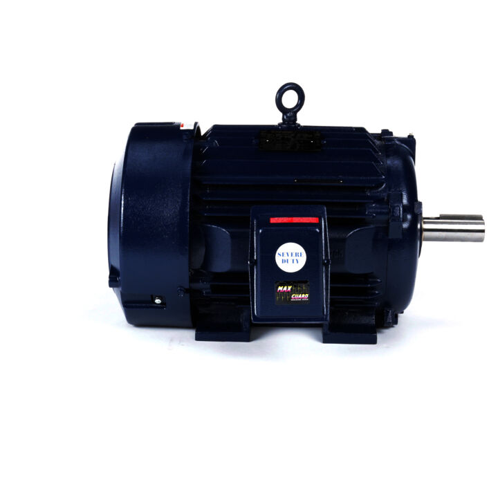 Severe Duty Motor, 30 HP, 3 Ph, 60 Hz, 460 V, 1800 RPM, 286T Frame, TEFC