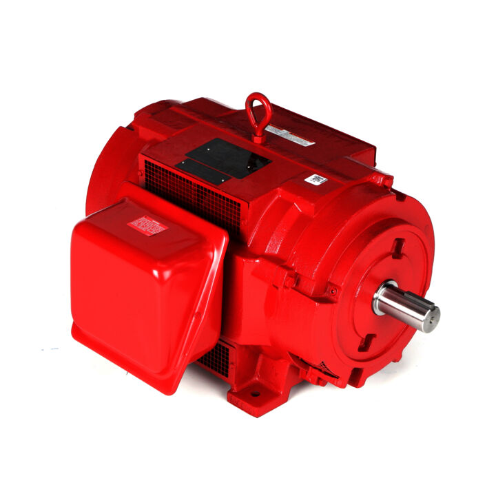 Fire Pump Motor, 40 HP, 3 Ph, 60 Hz, 190/380-400 V, 3600 RPM, 286TS Frame, DP