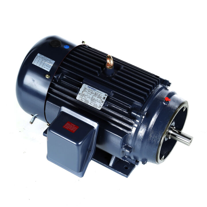 General Purpose Motor, 30 & 25 HP, 3 Ph, 60 & 50 Hz, 230/460 & 190/380 V, 3600 & 3000 RPM, 286TSC Frame, TEFC