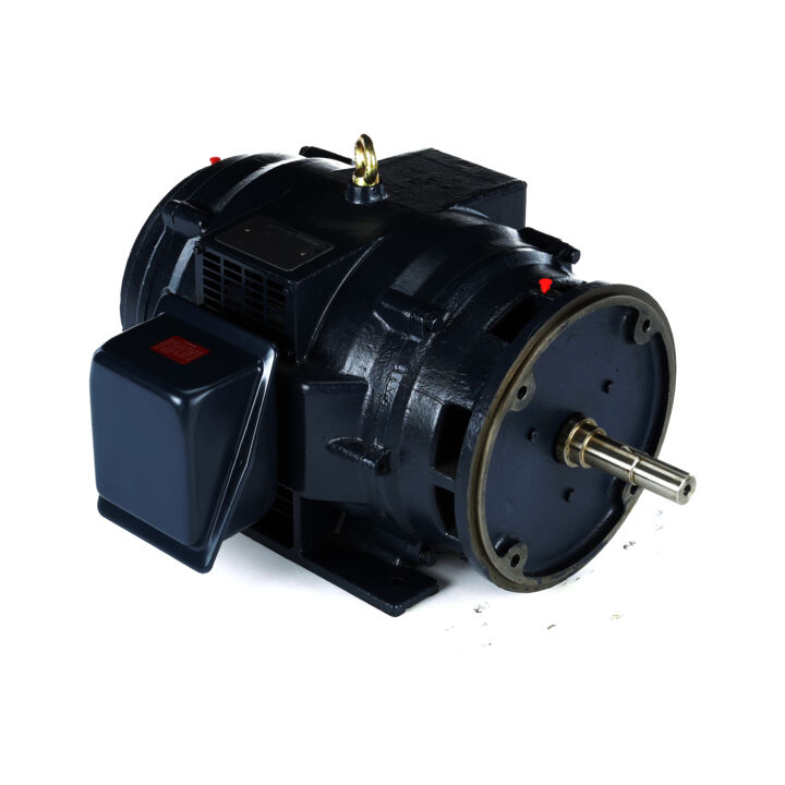 Close-Coupled Pump Motor, 30 HP, 3 Ph, 60 Hz, 575 V, 1800 RPM, 286JM Frame, DP