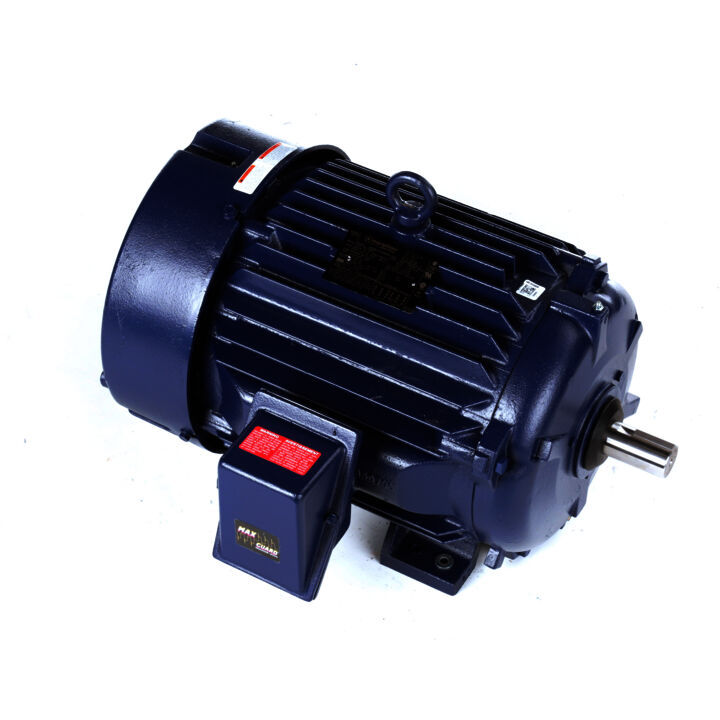 Severe Duty Motor, 30 HP, 3 Ph, 60 Hz, 230/460 V, 3600 RPM, 286TS Frame, TEFC