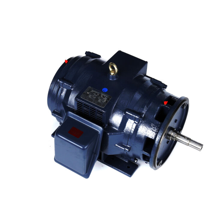 Close-Coupled Pump Motor, 40 & 30 HP, 3 Ph, 60 & 50 Hz, 230/460 & 190/380 V, 3600 & 3000 RPM, 286JM Frame, DP