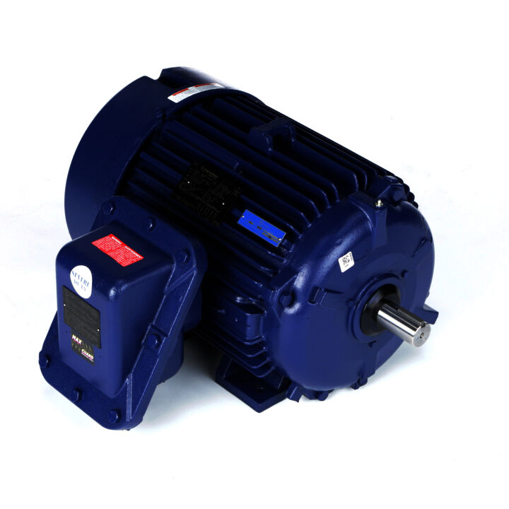 Explosion Proof Motor, 30 HP, 3 Ph, 60 Hz, 230/460 V, 3600 RPM, 286TS Frame, EPFC