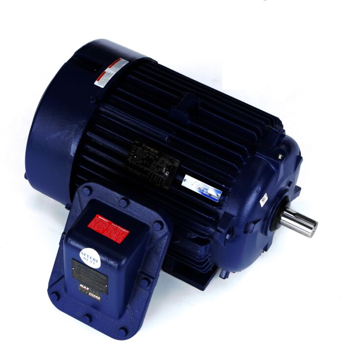 Explosion Proof Motor, 30 HP, 3 Ph, 60 Hz, 230/460 V, 3600 RPM, 286TS Frame, EPFC