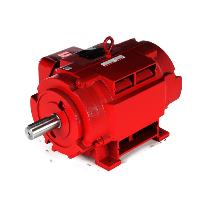 Fire Pump Motor, 30 HP, 3 Ph, 60 Hz, 200/400 V, 1800 RPM, 286T Frame, DP