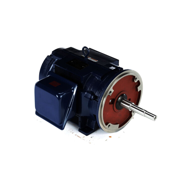 Close-Coupled Pump Motor, 30 & 25 HP, 3 Ph, 60 & 50 Hz, 230/460 & 190/380 V, 1800 & 1500 RPM, 286JP Frame, DP