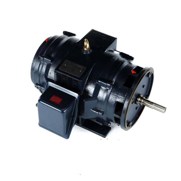 Close-Coupled Pump Motor, 20 HP, 3 Ph, 60 Hz, 575 V, 1200 RPM, 286JMV Frame, DP