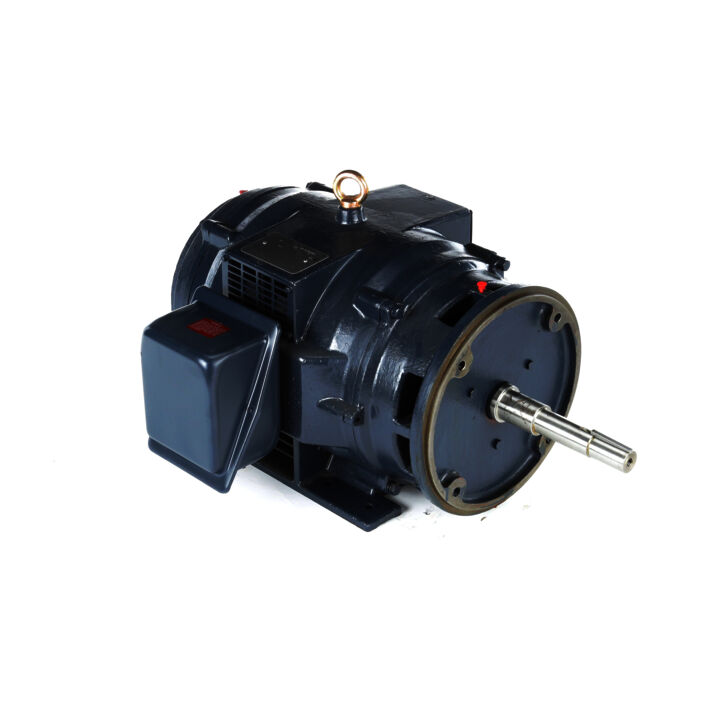 Close-Coupled Pump Motor, 30 HP, 3 Ph, 60 Hz, 575 V, 1800 RPM, 286JP Frame, DP