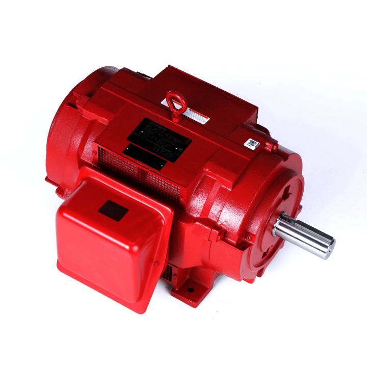 Fire Pump Motor, 30 & 25 HP, 3 Ph, 60 & 50 Hz, 230/460 & 190/380 V, 1800 & 1500 RPM, 286T Frame, DP