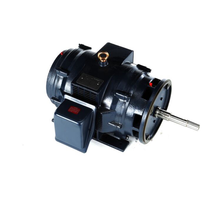 Close-Coupled Pump Motor, 30 HP, 3 Ph, 60 Hz, 575 V, 1800 RPM, 286JP Frame, DP