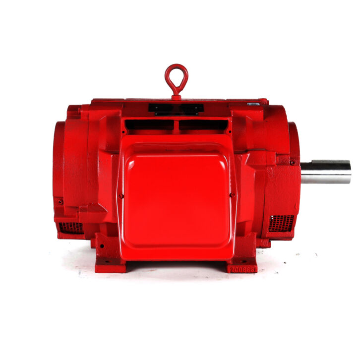 Fire Pump Motor, 30 HP, 3 Ph, 60 Hz, 200/400 V, 1800 RPM, 286T Frame, DP