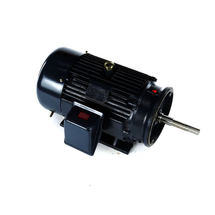 Close-Coupled Pump Motor, 30 HP, 3 Ph, 60 Hz, 575 V, 3600 RPM, 286JP Frame, TEFC
