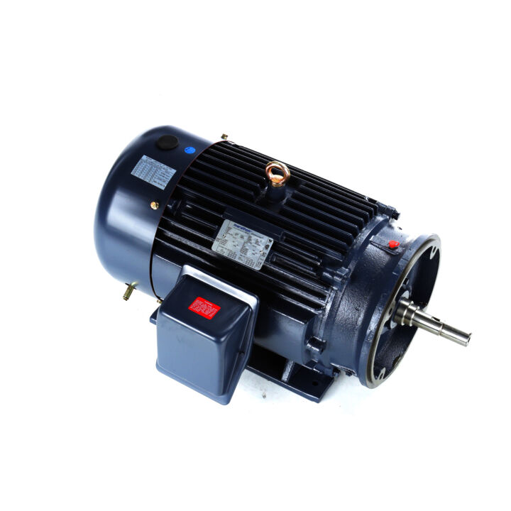 Close-Coupled Pump Motor, 30 & 25 HP, 3 Ph, 60 & 50 Hz, 230/460 & 190/380 V, 3600 & 3000 RPM, 286JM Frame, TEFC