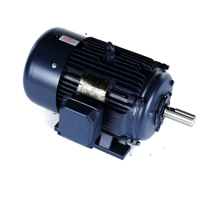 General Purpose Motor, 30 & 25 HP, 3 Ph, 60 & 50 Hz, 208-230/460 & 190/380 V, 1800 & 1500 RPM, 286T Frame, TEFC