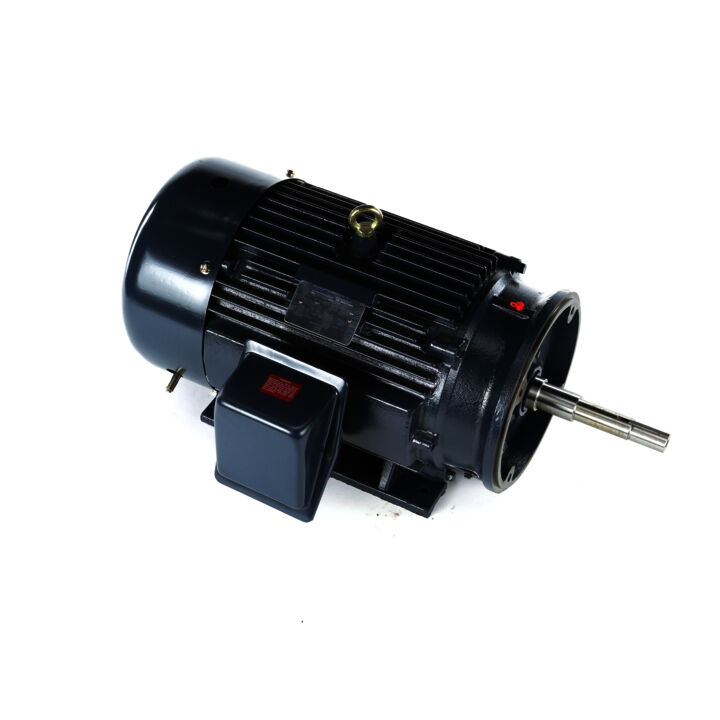 Close-Coupled Pump Motor, 30 HP, 3 Ph, 60 Hz, 575 V, 3600 RPM, 286JP Frame, TEFC