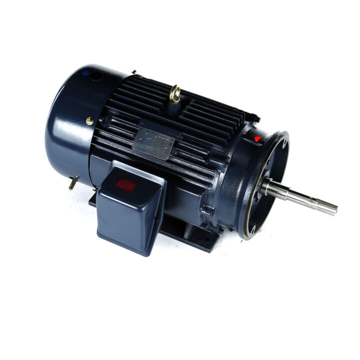 Close-Coupled Pump Motor, 30 HP, 3 Ph, 60 Hz, 575 V, 1800 RPM, 286JP Frame, TEFC