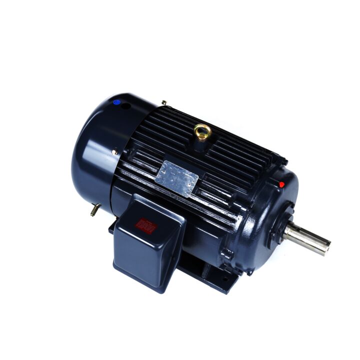 General Purpose Motor, 30 & 25 HP, 3 Ph, 60 & 50 Hz, 230/460 & 190/380 V, 1800 & 1500 RPM, 286T Frame, TEFC