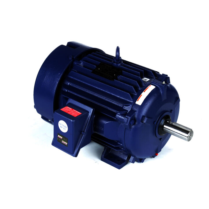 Severe Duty Motor, 30 & 25 HP, 3 Ph, 60 & 50 Hz, 230/460 & 190/380 V, 1800 & 1500 RPM, 286T Frame, TEFC