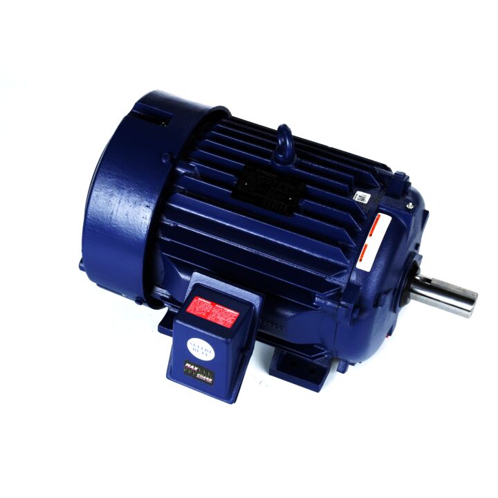 Severe Duty Motor, 30 & 25 HP, 3 Ph, 60 & 50 Hz, 230/460 & 190/380 V, 1800 & 1500 RPM, 286T Frame, TEFC