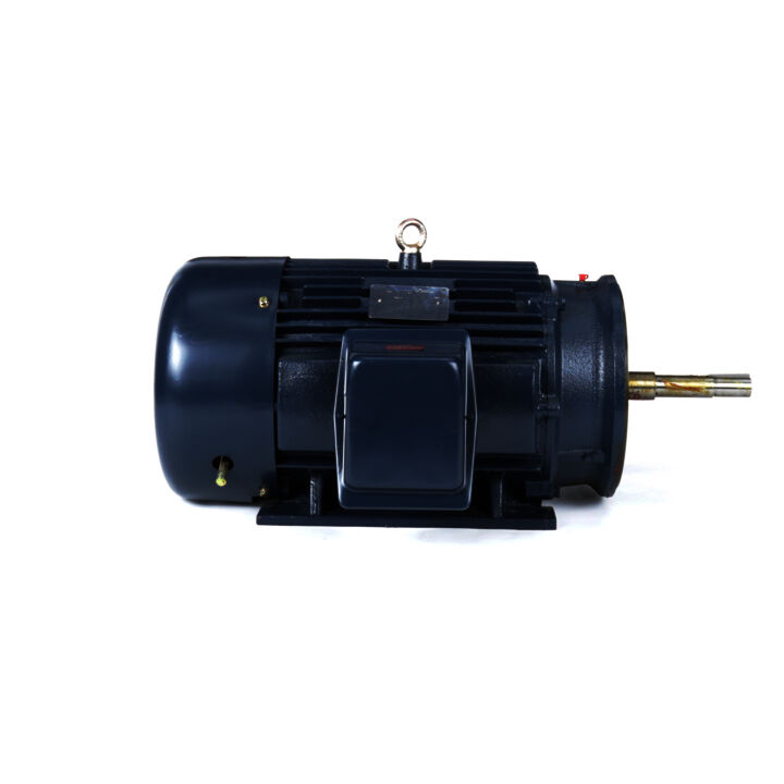 Close-Coupled Pump Motor, 20 & 15 HP, 3 Ph, 60 & 50 Hz, 230/460 & 190/380 V, 1200 & 1000 RPM, 286JPV Frame, TEFC