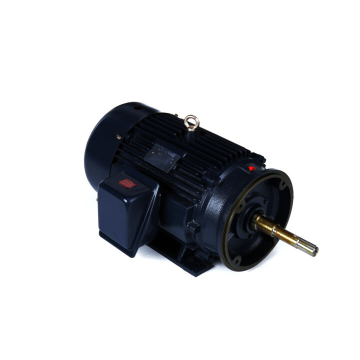 Close-Coupled Pump Motor, 20 & 15 HP, 3 Ph, 60 & 50 Hz, 230/460 & 190/380 V, 1200 & 1000 RPM, 286JPV Frame, TEFC