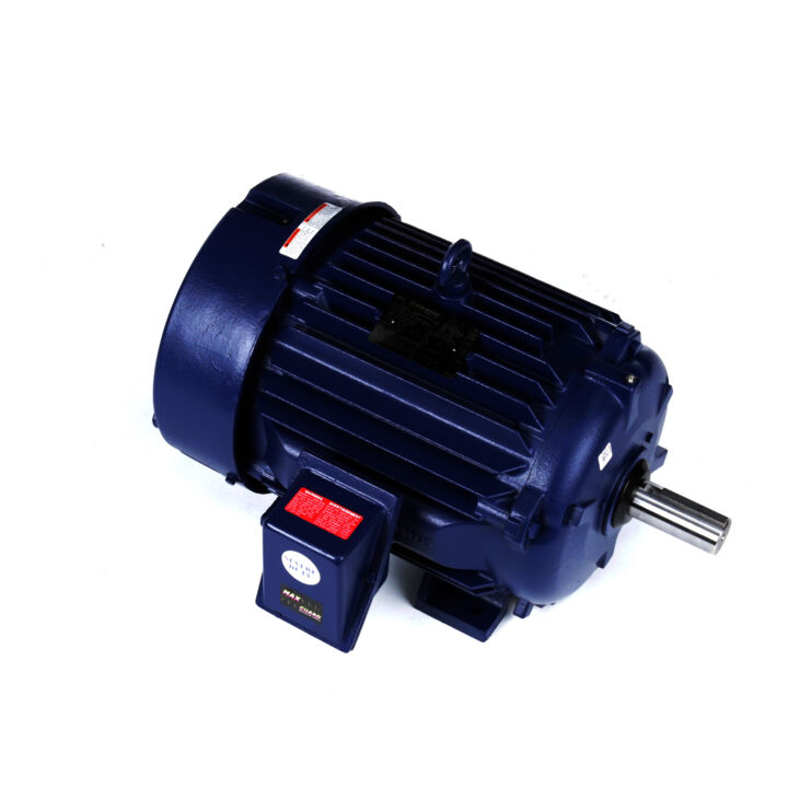 Severe Duty Motor, 20 HP, 3 Ph, 60 Hz, 460 V, 1200 RPM, 286T Frame, TEFC