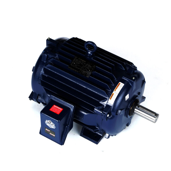 Severe Duty Motor, 30 & 25 HP, 3 Ph, 60 & 50 Hz, 230/460 & 190/380 V, 1800 & 1500 RPM, 286TV Frame, TEAO