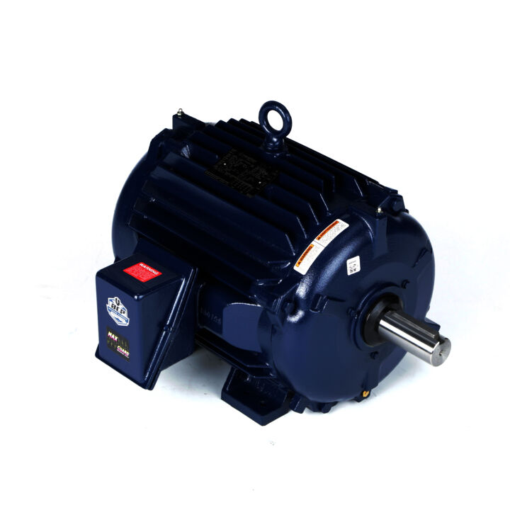 Severe Duty Motor, 30 & 25 HP, 3 Ph, 60 & 50 Hz, 230/460 & 190/380 V, 1800 & 1500 RPM, 286TV Frame, TEAO