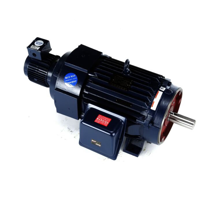 Encoder Motor, 25 HP, 3 Ph, 60 Hz, 230/460 V, 1200 RPM, 324TC Frame, TEBC-AXIAL