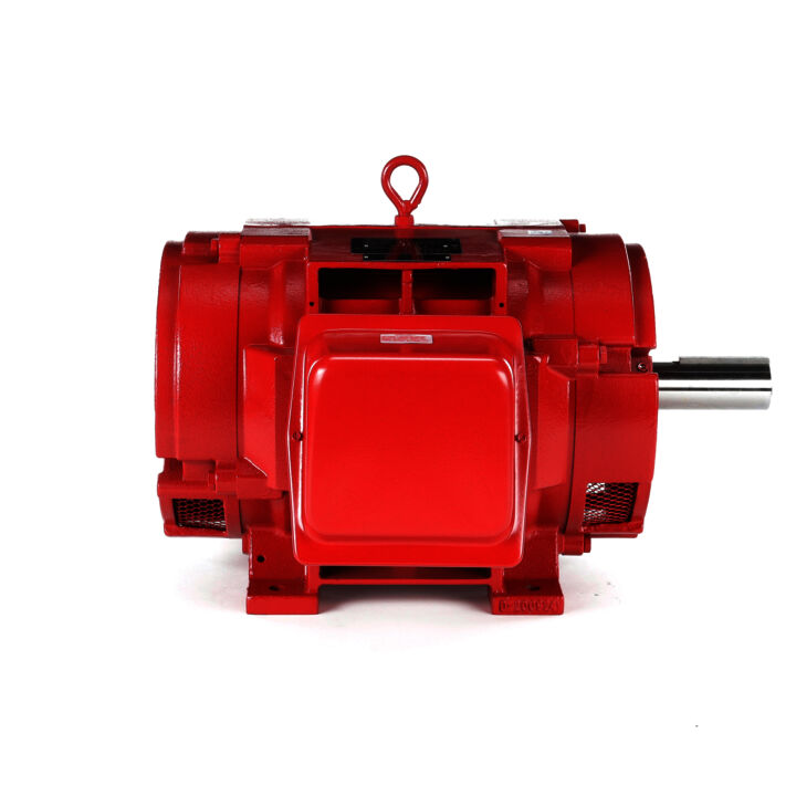 Fire Pump Motor, 40 & 30 HP, 3 Ph, 60 & 50 Hz, 230/460 & 190/380 V, 1800 & 1500 RPM, 324T Frame, DP