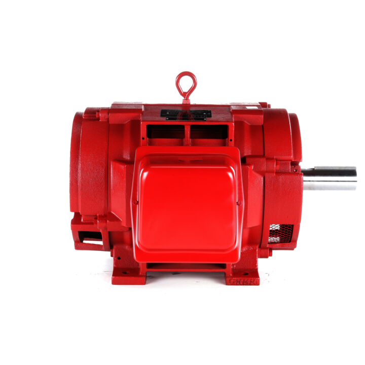 Fire Pump Motor, 40 HP, 3 Ph, 60 Hz, 200/400 V, 1800 RPM, 324T Frame, DP