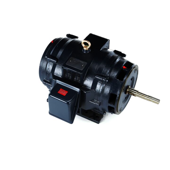 Close-Coupled Pump Motor, 25 HP, 3 Ph, 60 Hz, 575 V, 1200 RPM, 324JPV Frame, DP