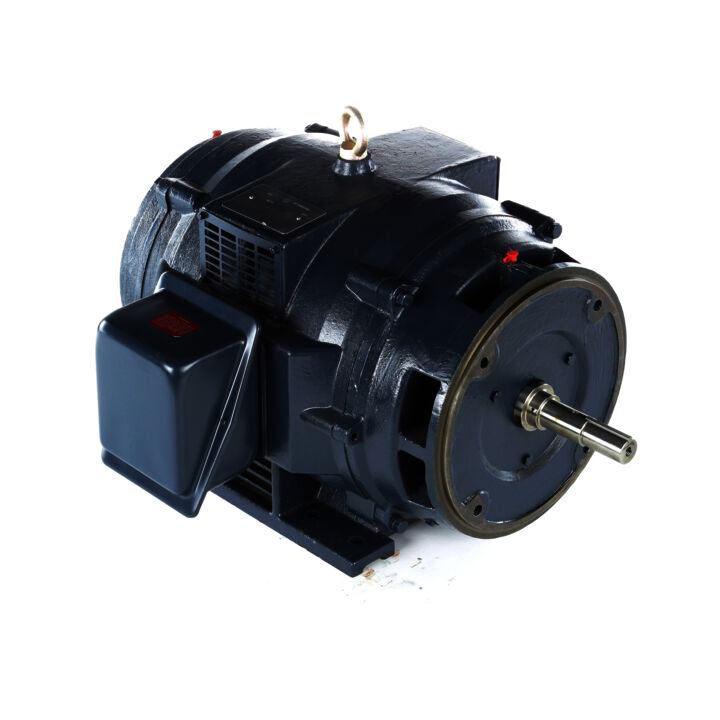 Close-Coupled Pump Motor, 25 HP, 3 Ph, 60 Hz, 575 V, 1200 RPM, 324JMV Frame, DP