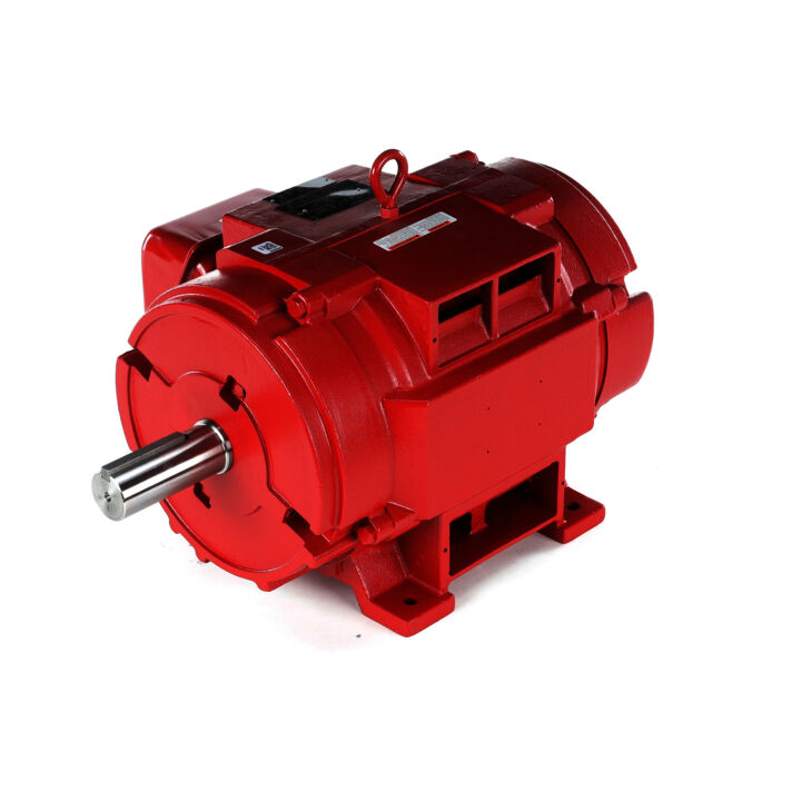 Fire Pump Motor, 40 & 30 HP, 3 Ph, 60 & 50 Hz, 230/460 & 190/380 V, 1800 & 1500 RPM, 324T Frame, DP